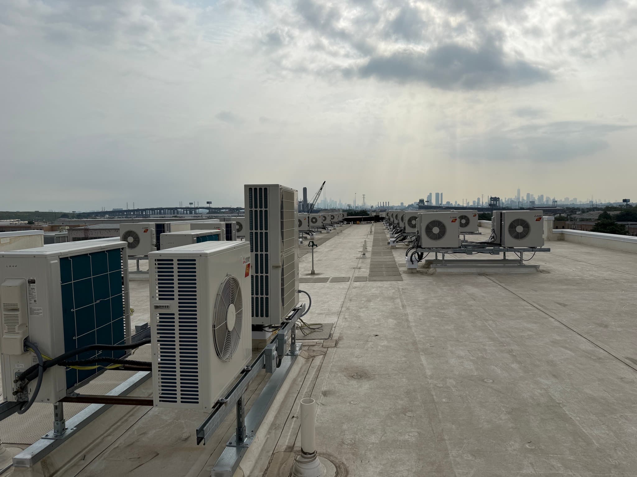 Building blower door testing